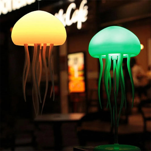 β¨ Ocean Glowβ’ Jellyfish Lamp β RGB Rechargeable Night Light