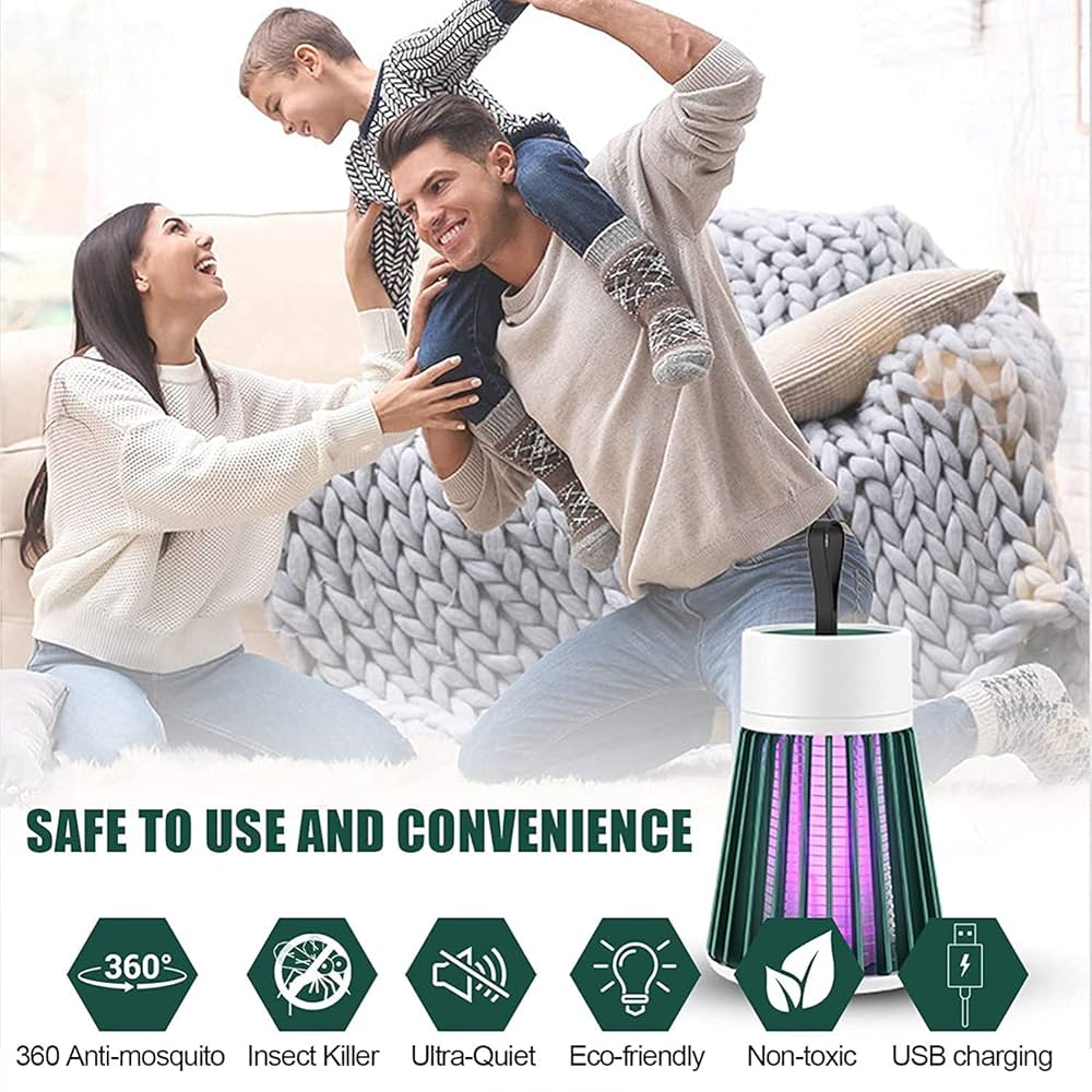 Rechargeable Mosquito Killer Lampβ’ β Smart, Silent & Powerful Insect Protection