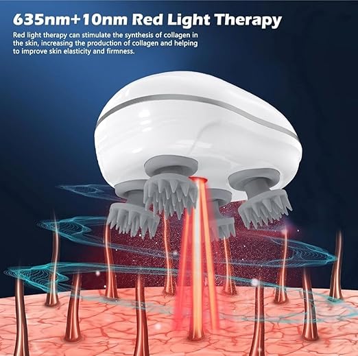 Rechargeable Waterproof Scalp Massagerβ’ β Relax, Refresh & Rejuvenate