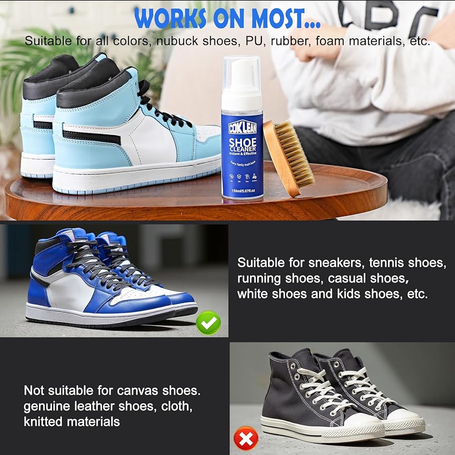 π§Ό ShoeShine Proβ’ β Premium Waterless Shoe Cleaner β¨