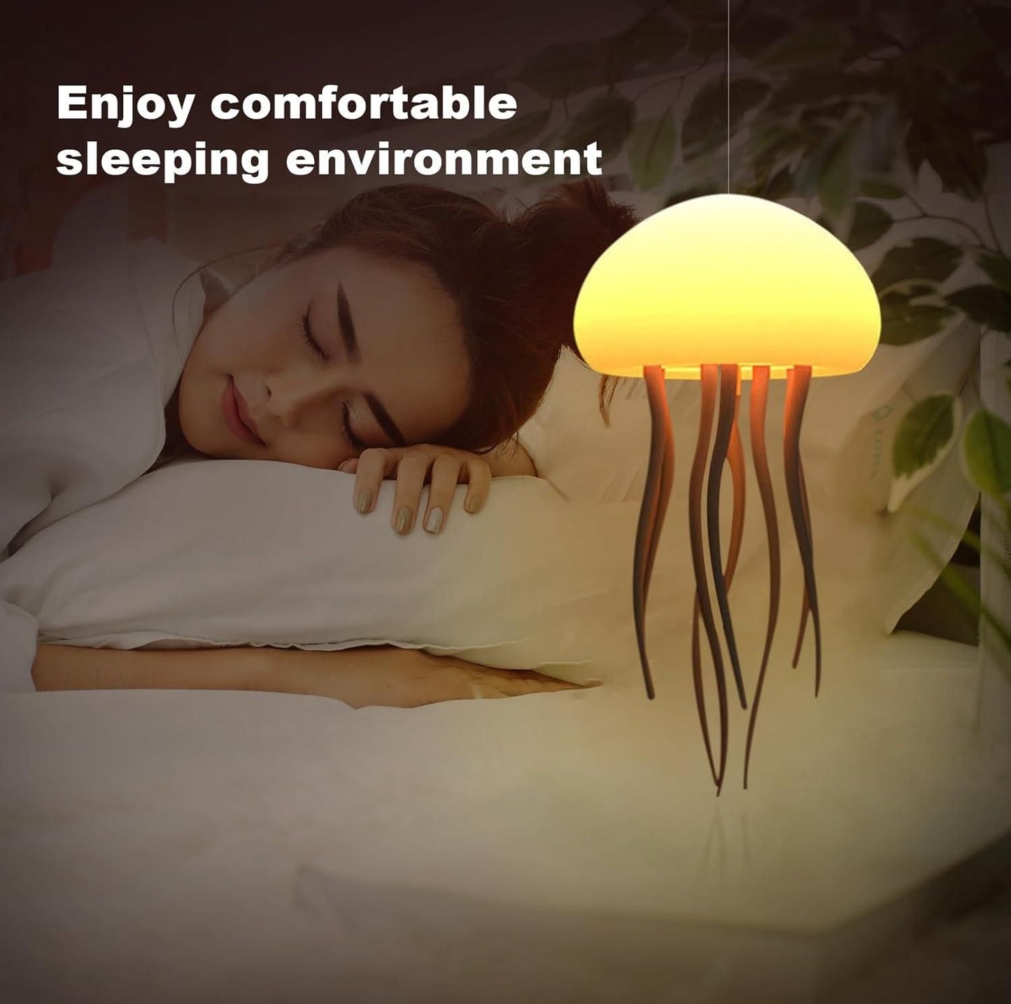 β¨ Ocean Glowβ’ Jellyfish Lamp β RGB Rechargeable Night Light