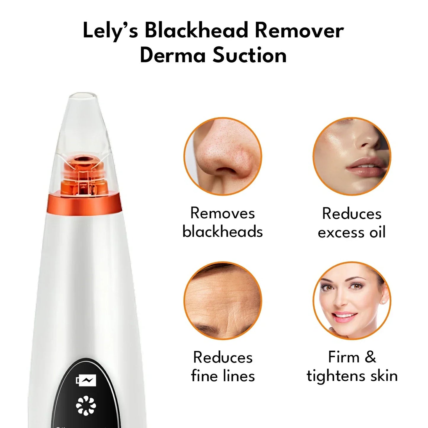 "GlowSkinβ’ Portable Blackhead Remover"
