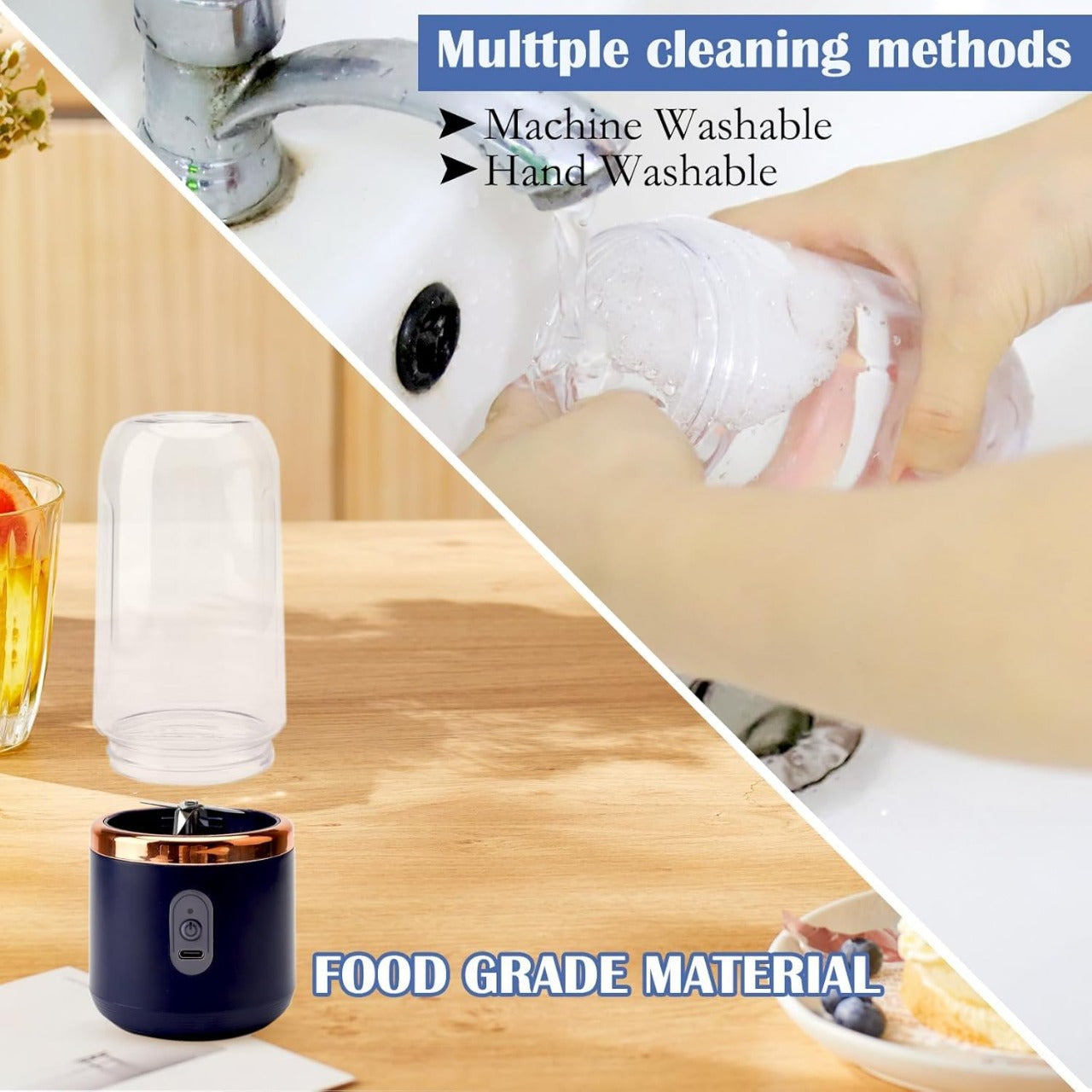 Mini Rechargeable Juicerβ’ β Blend Anywhere, Anytime