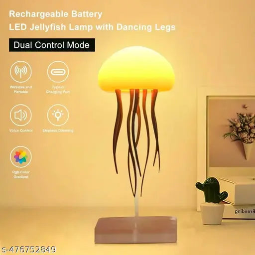 β¨ Ocean Glowβ’ Jellyfish Lamp β RGB Rechargeable Night Light